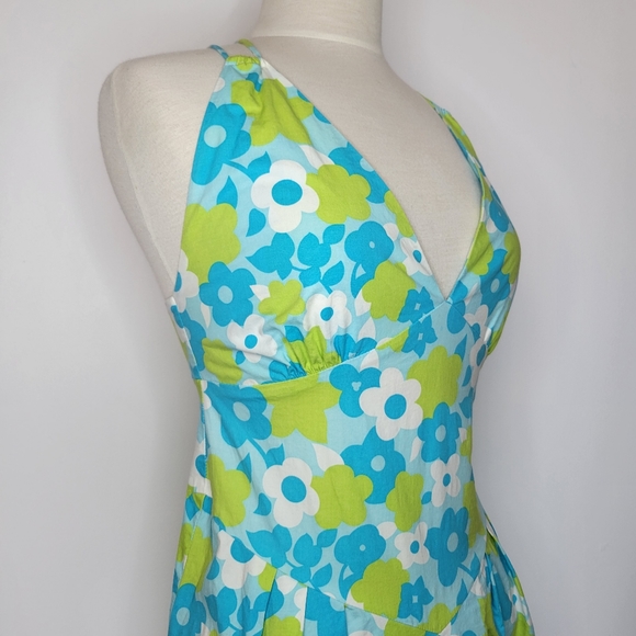 Vintage | retro floral print dress - Picture 2 of 12
